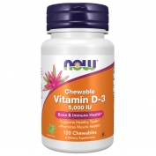 Chewable Vitamin D-3 5000IU 120chewables